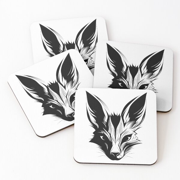 Item preview, Tribal Fox Head designed and sold by Dreamakerstudio.
