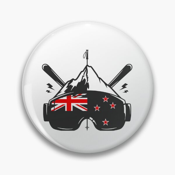 Item preview, New Zealand Flag Ski Goggles Skiing Souvenir designed and sold by JackCurtis1991.