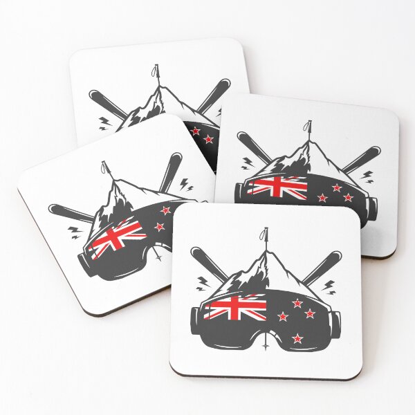 Item preview, New Zealand Flag Ski Goggles Skiing Souvenir designed and sold by JackCurtis1991.