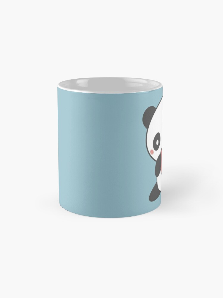 Kawaii Cute Penguin With A Heart Coffee Mug by Wordsberry