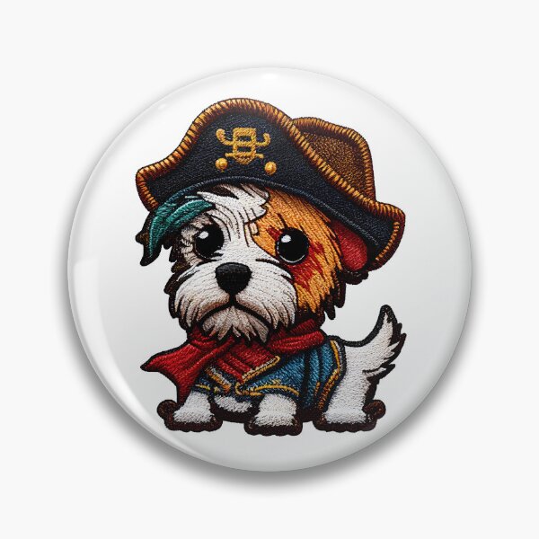 Item preview, Captain Von Barkington (Hearts & Cutes Collection) designed and sold by NarideaDesigns.