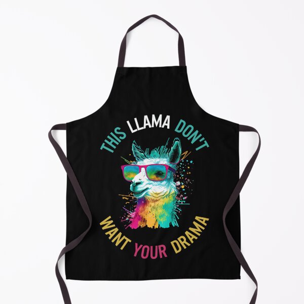 Item preview, This Llama Don't Want Your Drama designed and sold by LlamaLoversShop.