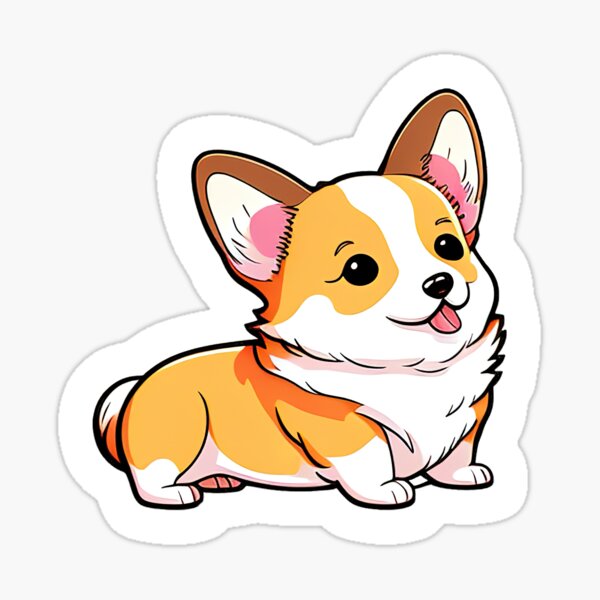 Item preview, Cute little Corgi designed and sold by Badgersong.
