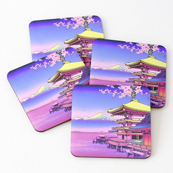 Item preview, Retro Anime Okiya Landscape designed and sold by BobbysByBobby.
