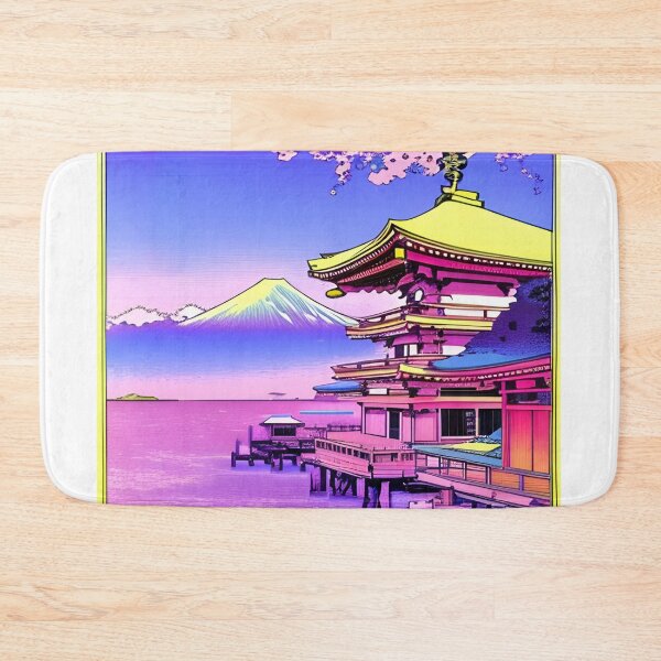 Item preview, Retro Anime Okiya Landscape designed and sold by BobbysByBobby.