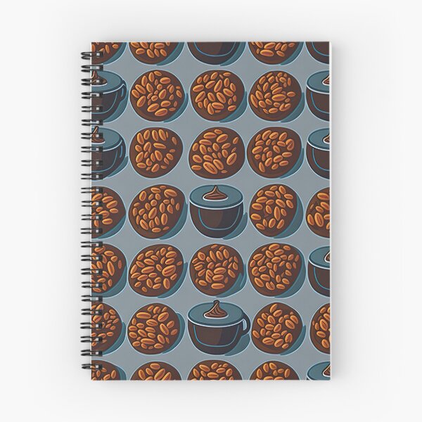 Item preview, Coffee and sweets pattern, beans, morning coffee, seamless style designed and sold by Skyluxdesign.