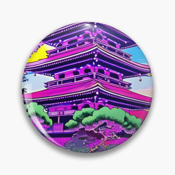 Item preview, Retro Anime Okiya Landscape designed and sold by BobbysByBobby.