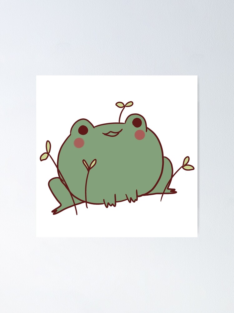 Kawaii Frog Prince Photographic Print for Sale by Paintingpixel