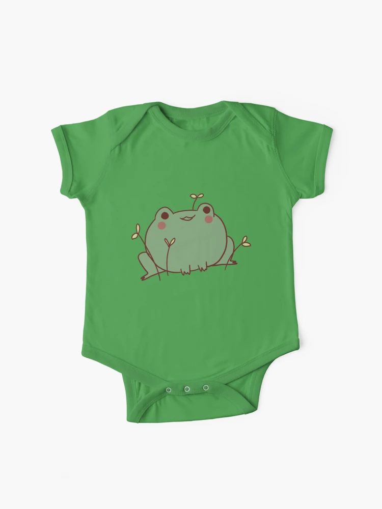 Beautiful Green Frog Baby Bodysuit With Red Bow and Hearts Baby Onesie With  a Sweet Little Frog -  Canada