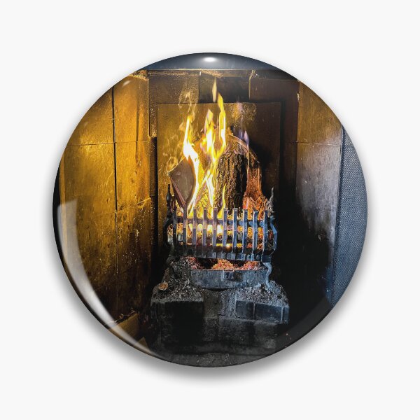 Item preview, English Pub Traditional Log Fire designed and sold by Londonimages.