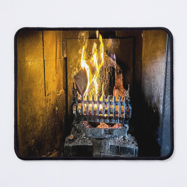 Item preview, English Pub Traditional Log Fire designed and sold by Londonimages.