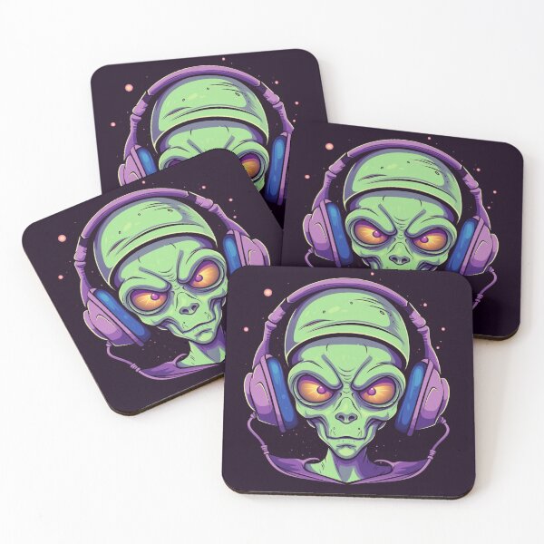 Item preview, alien dj designed and sold by MarcaLeo.