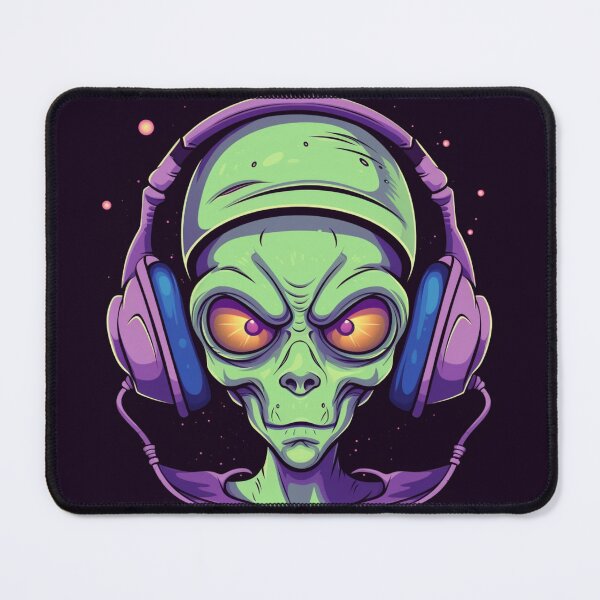 Item preview, alien dj designed and sold by MarcaLeo.