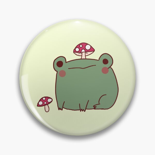 Item preview, Cute frog with mashroom  designed and sold by Mayarart.