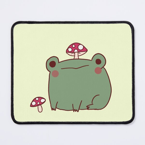 Item preview, Cute frog with mashroom designed and sold by Mayarart.