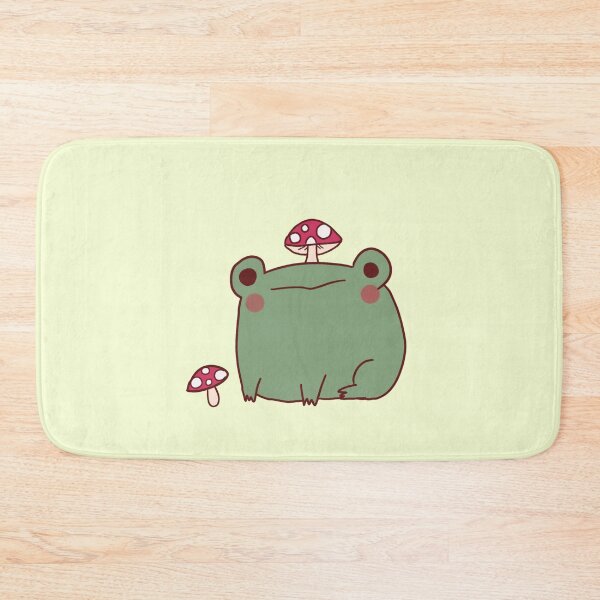 Item preview, Cute frog with mashroom  designed and sold by Mayarart.