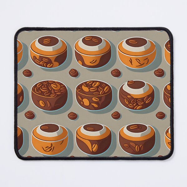 Item preview, Coffee and sweets pattern, beans, morning coffee, seamless style designed and sold by Skyluxdesign.