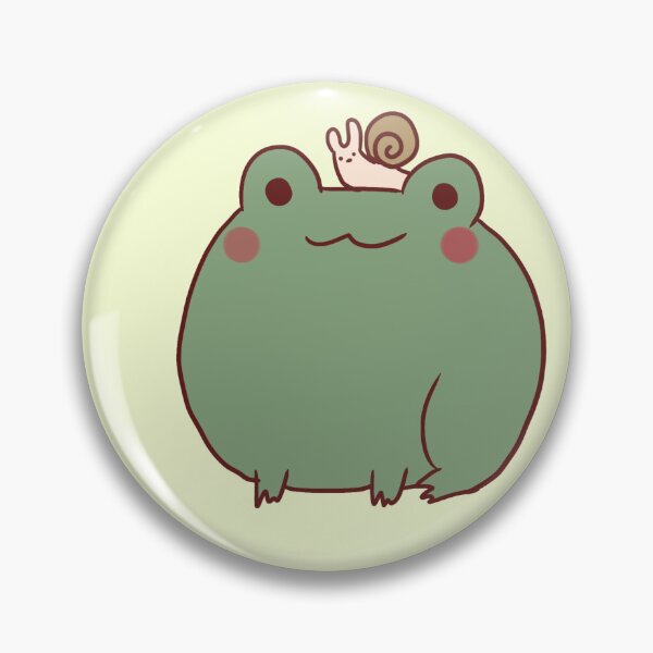 Item preview, Cute frog with snail designed and sold by Mayarart.