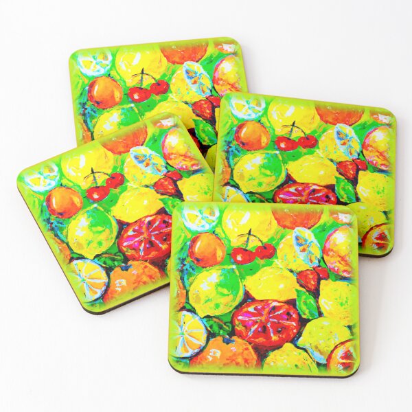 Item preview,  "Summer Fruits" Cute Art. Buy Now  designed and sold by Health And Fitness Posts e-Store.