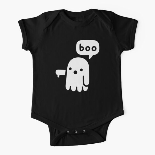 Ghost Of Disapproval Short Sleeve Baby One-Piece