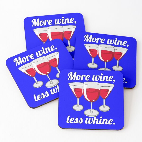 Item preview, Funny Wine Lover Gift More Wine, Less Whine designed and sold by fantasticdesign.