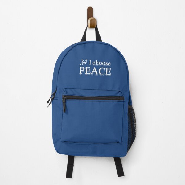 Choose Peace Custom Backpack