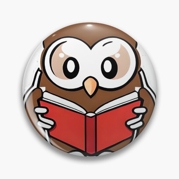 Item preview, Owl Reading designed and sold by StickersFe.