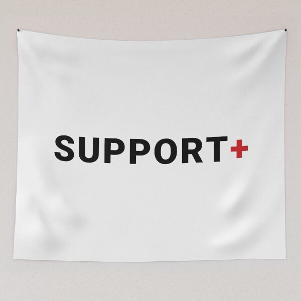 Item preview, Support + designed and sold by hipcheck.
