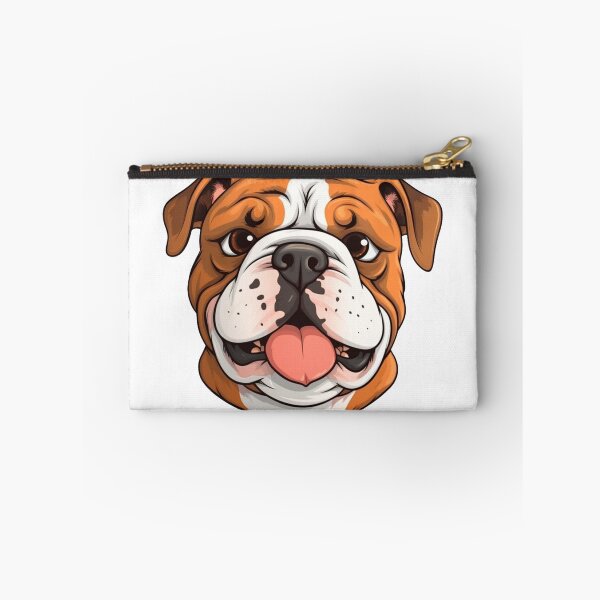 Item preview, "Cartoon Bulldog with Big Eyes" designed and sold by Mykhailov.
