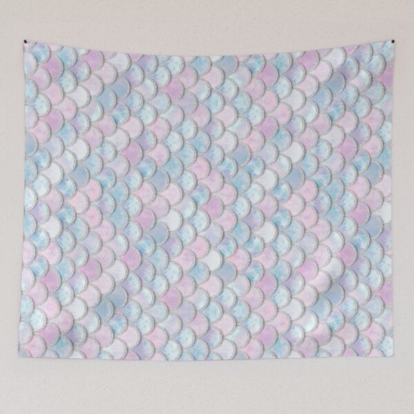Item preview, Pastel Baby Mermaid Scales designed and sold by artlovepassion.