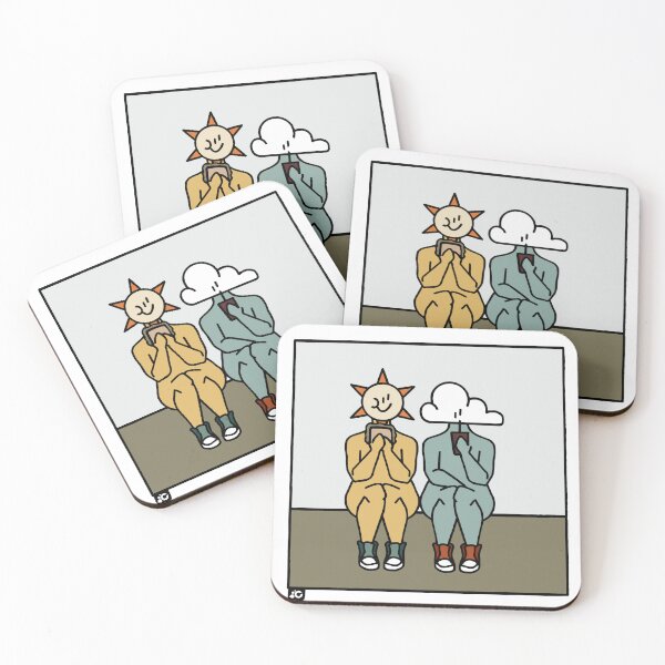 Item preview, Sun + Cloud Besties designed and sold by TCNJCUB.