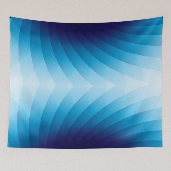 Item preview, Blue Lines5 Abstract Art designed and sold by Bruce ALMIGHTY Baker.
