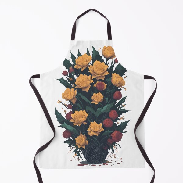 Item preview, Narcissus Holly Flower Bucket illustration designed and sold by SithCreation.