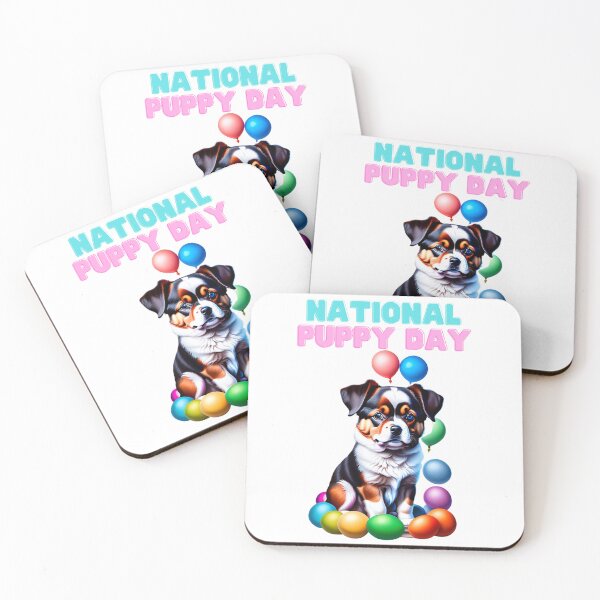 Item preview, National Puppy Day designed and sold by InStickers.