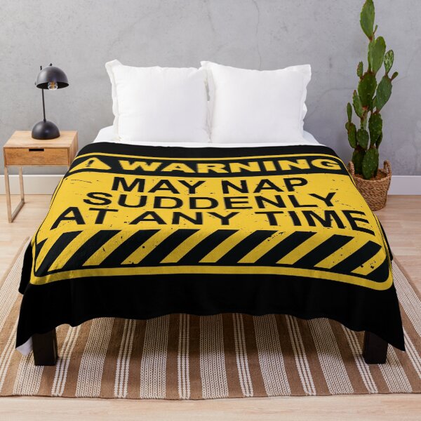 Item preview, Warning may nap suddenly at any time. designed and sold by SweetLog.