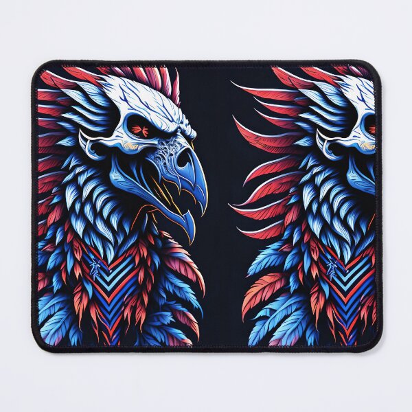 Item preview, Illustration a print of vintage Dead Skull, American flag designed and sold by deluxelion.