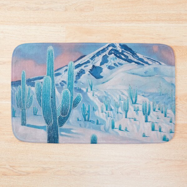 Item preview, Frozen cactus fantasy oil painting designed and sold by Yue Zeng Art Studio.