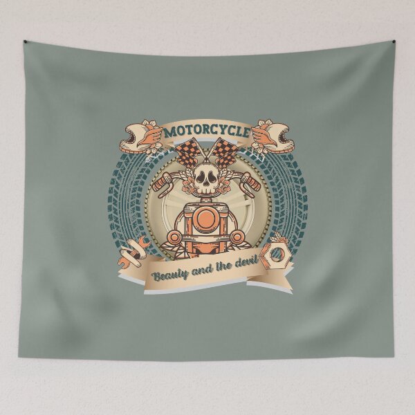 Item preview, motorcycle Beauty and devil designed and sold by PositiveIdeas.