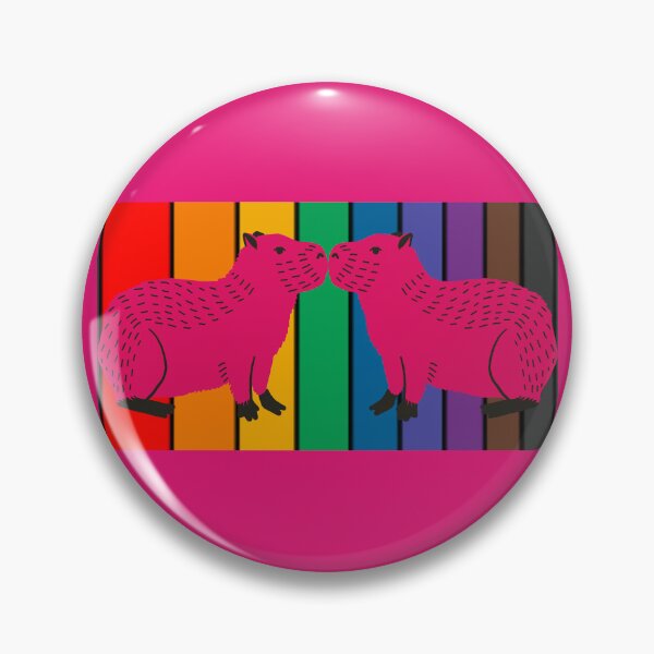 Item preview, Lesbian Capybara designed and sold by ArtisShops.
