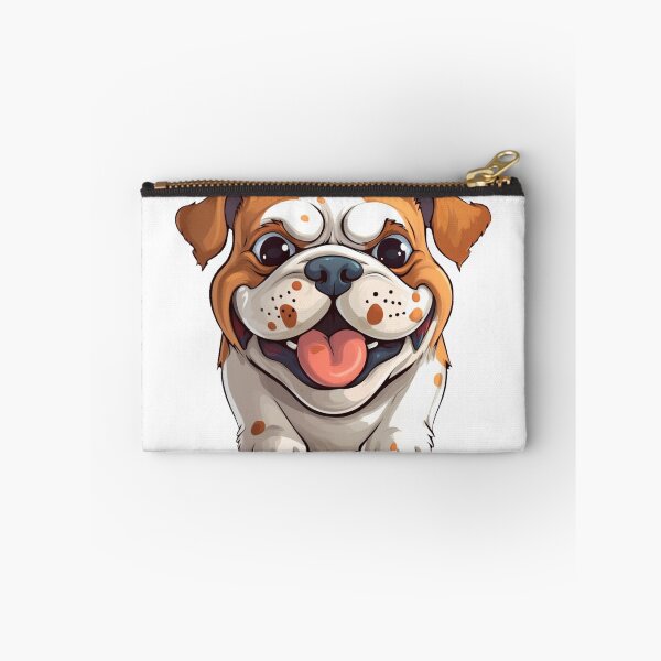 Item preview, "Cartoon Bulldog with Big Eyes" designed and sold by Mykhailov.