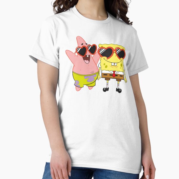 Item preview, SpongeBob SquarePants & Patrick Heart Glasses Portrait designed and sold by FifthSun.
