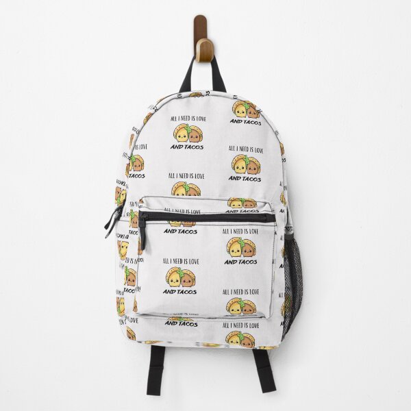 Item preview, ALL I NEED IS LOVE AND TACOS designed and sold by CRAZY&ART.