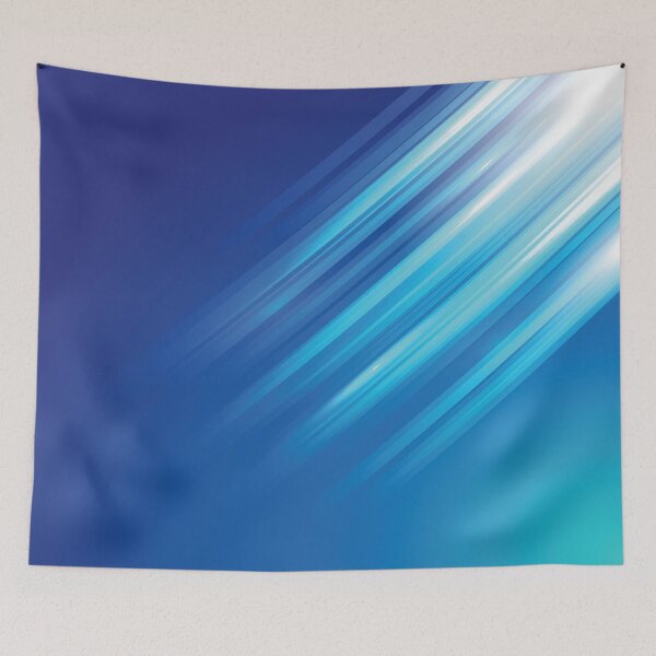 Item preview, Blue Lines7 Abstract Art designed and sold by Bruce ALMIGHTY Baker.