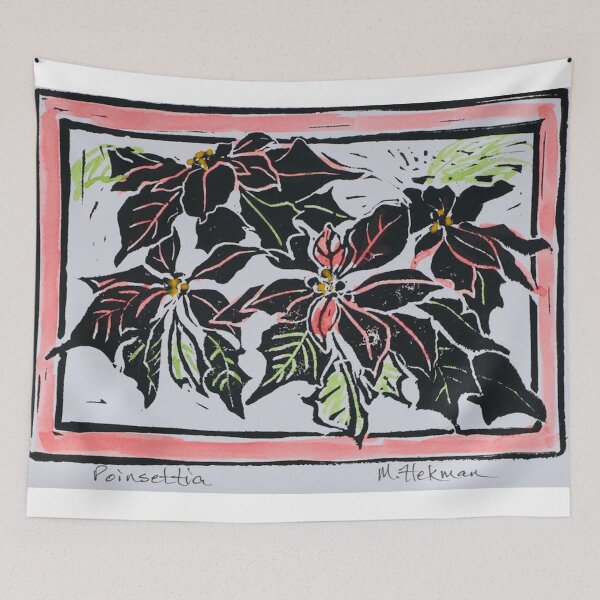 Item preview, Poinsettia designed and sold by TrilliumArts.