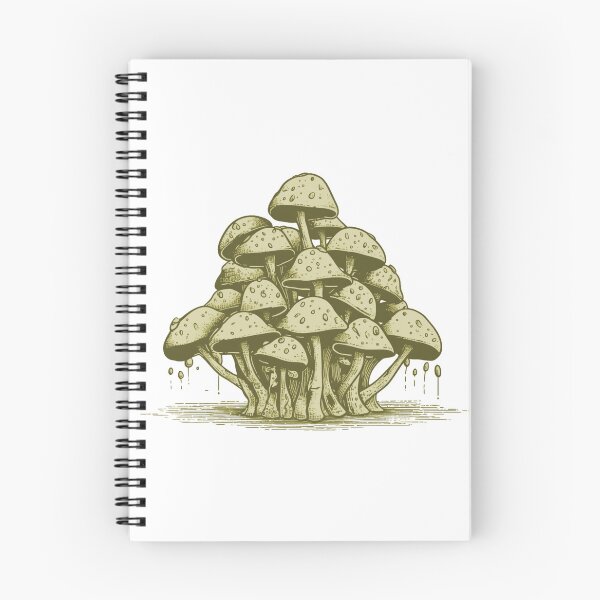 Item preview, Clump of Monochromatic Mushrooms designed and sold by UlDesigns.