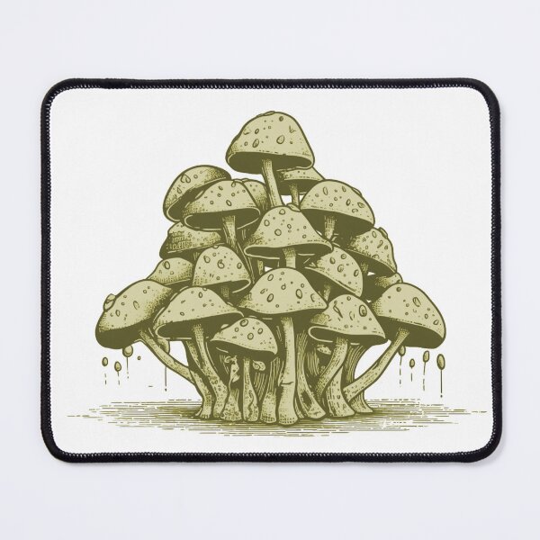 Item preview, Clump of Monochromatic Mushrooms designed and sold by UlDesigns.