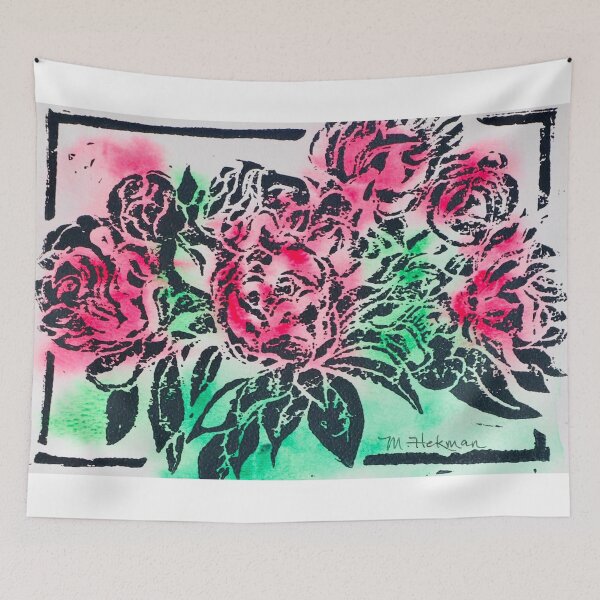 Item preview, Peonies on Parade designed and sold by TrilliumArts.