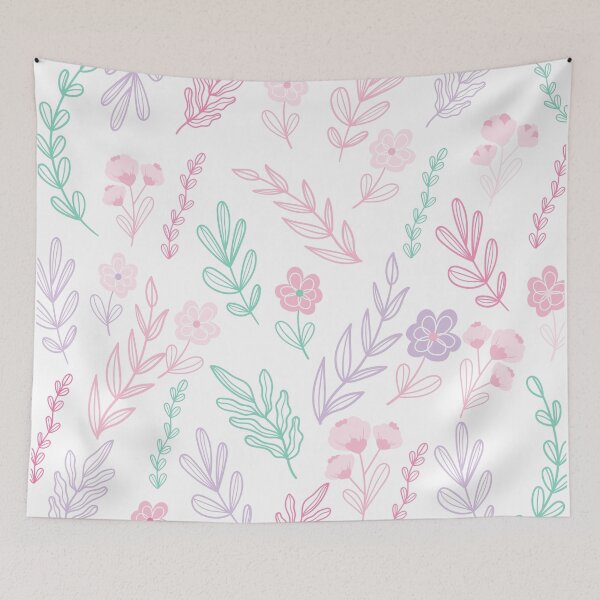 Item preview, White Floral: A Refreshing and Serene Artwork for Your Home designed and sold by Fai-oma.
