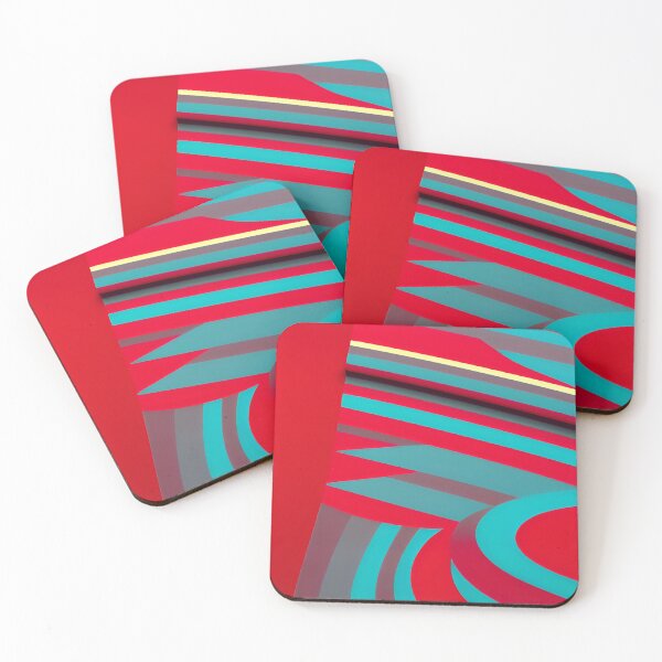 Item preview, Abstract Diagonal Layers of Lines and Circles  designed and sold by deniselynnimage.