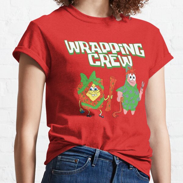 Item preview, SpongeBob SquarePants Patrick Star Wrapping Crew Christmas designed and sold by FifthSun.
